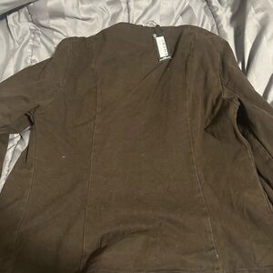 PrettyLittleThing Brown Blazer